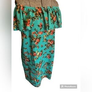 Piphany off-the-shoulders Women’s Dress, Large NWT